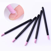 5Pcs Portable Quartz Grinding Pen Nail Cuticle scissors Dead Skin Remover Nail Polish Manicure Stick Nail FilesTools Kit